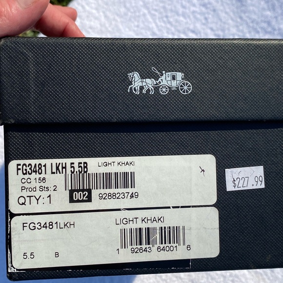 BNIB COACH FG3481 CASSIDY ESPADRILLE - Picture 10 of 12